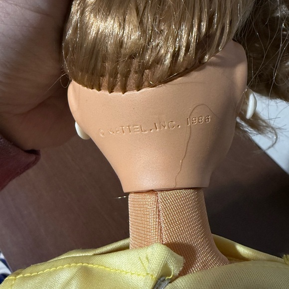 1986 Vintage Mattel Hot Looks Posable Doll - Picture 5 of 6